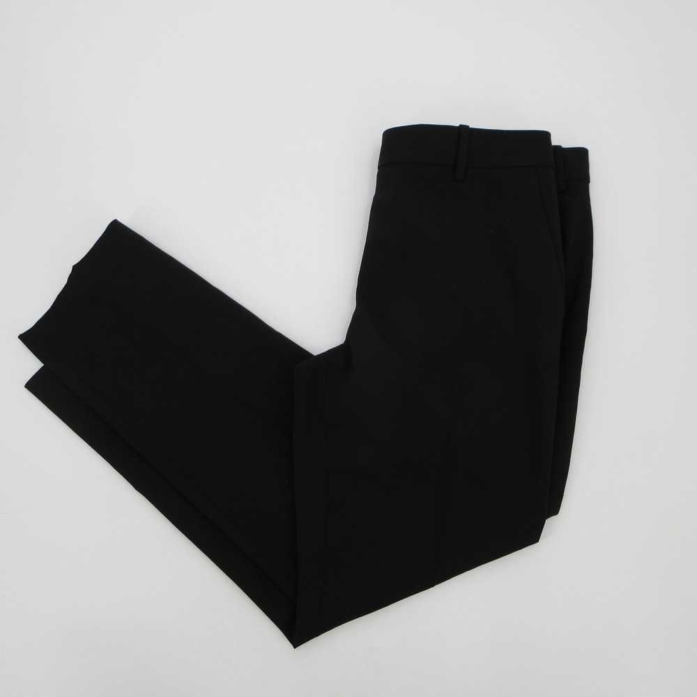 Theory Treeca 2 Classic Suit Black Wool Blend Tapered Pants Size 6 NEW